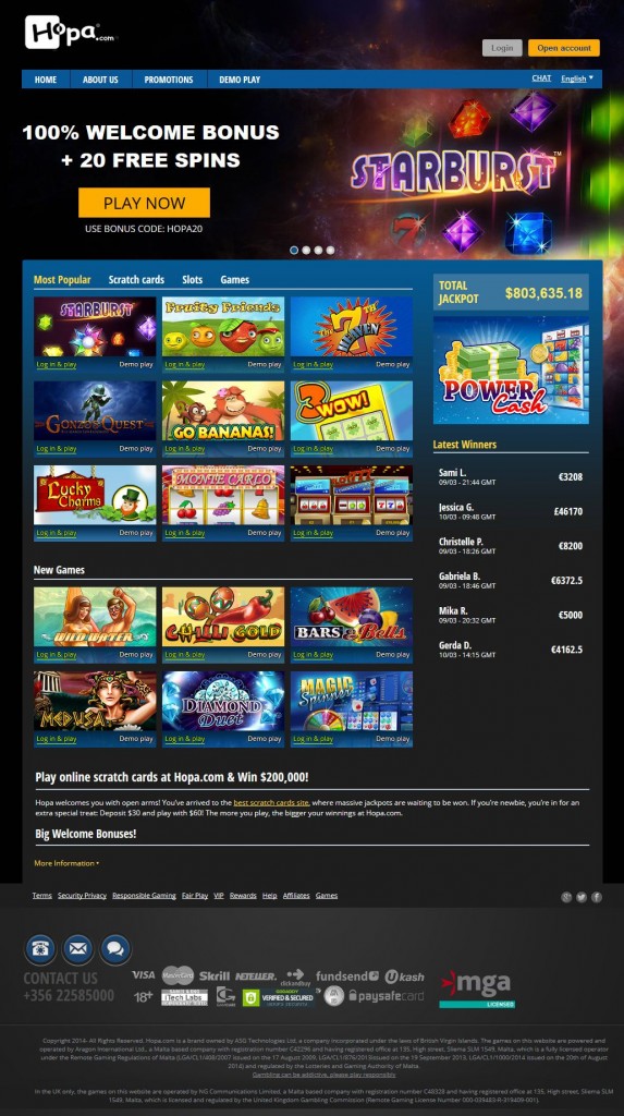 Hopa Casino Mobile Hopa Casino Mobile
