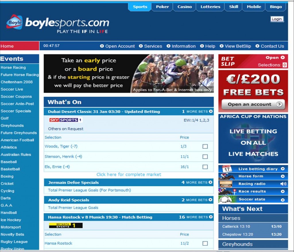 boylesports betting newspaper